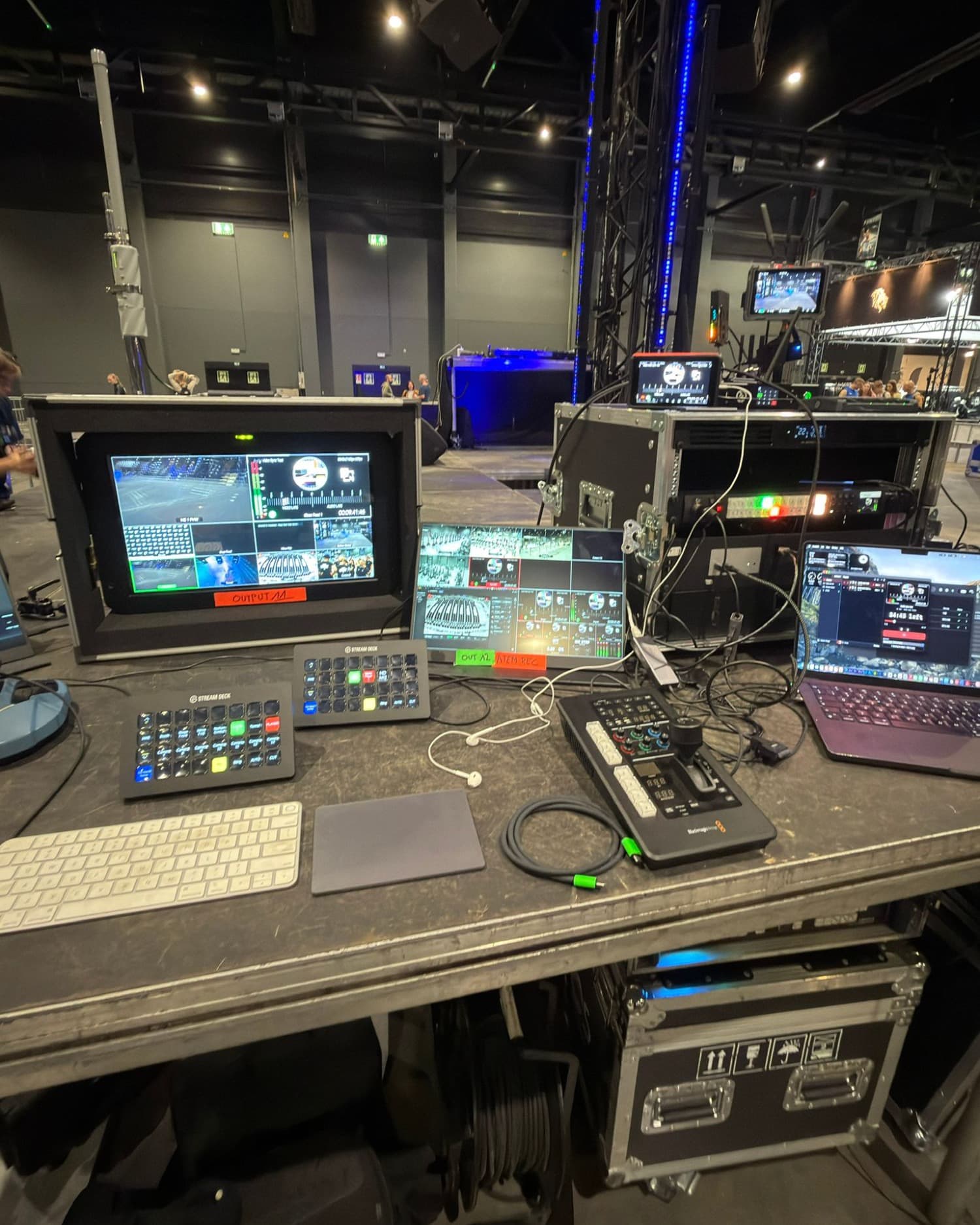 Live control on site